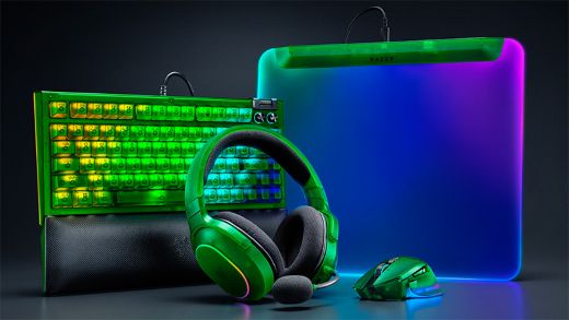 Razerゲーミングデバイスに半透明の新色「Phantomコレクション」が登場