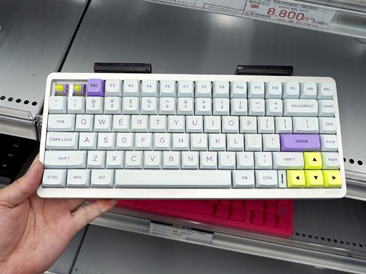 電磁誘導式のラピッドトリガーキーボード「AESCO A67/A83」が登場、4K