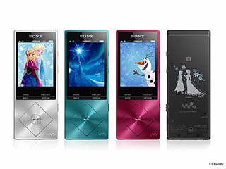 ハイレゾウォークマンNW-A16に「アナ雪」コラボモデル - AV Watch