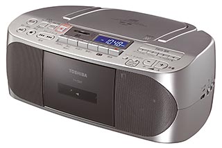 東芝エルイー、SDカード録音も可能なCDラジカセ。FM補完放送対応で約