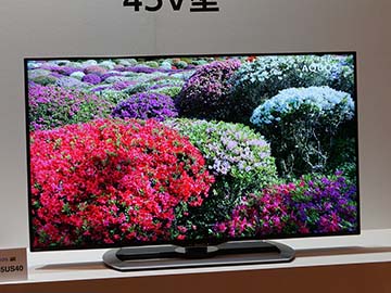 世界初45型4Kでトップシェアを狙うシャープAQUOS。超リアル8K女子高生