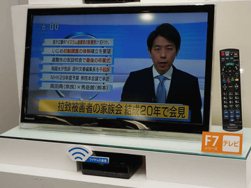 パナソニック、HDMI入力を備えた24/19型プライベート・ビエラ「F7