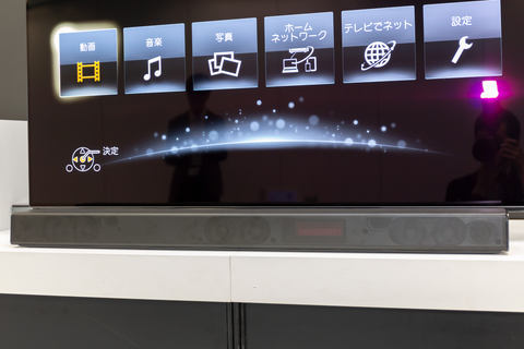 Technicsチューンのパナソニック最上位3.1chサウンドバー。Atmos/DTS:X