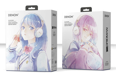 SSSS.GRIDMAN×デノンのコラボヘッドフォン。六花「電池切れだ。充電し