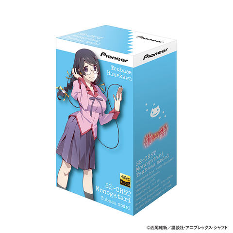 物語〉シリーズイヤフォン登場。パイオニアとコラボ、描き下ろし