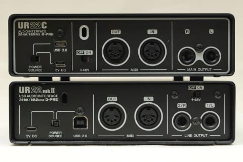 藤本健のDigital Audio Laboratory】Steinbergの人気モデルUR22がUSB-C