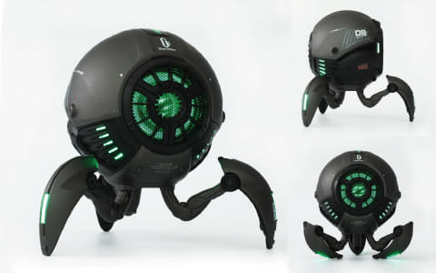 球体ロボ風スピーカー「Gravastar」日本上陸決定。総支援額約2,000万円