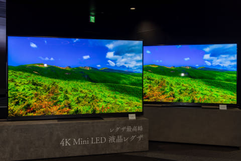 ミニLEDも本気”な最上位液晶レグザ。AIシーン判別で夜景も花火もリアル