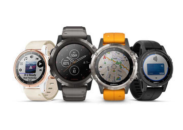 Garmin、音楽再生や決済対応のGPSスマートウォッチ「fēnix 5 Plus