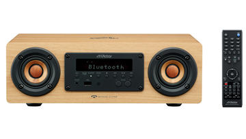 ビクター、ウッドコーン一体型ミニコンポにジャズ160曲収録した「EX-D7