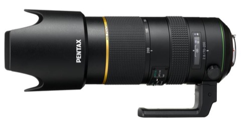 フルサイズ対応望遠ズーム「HD PENTAX-D FA☆ 70-200mm F2.8