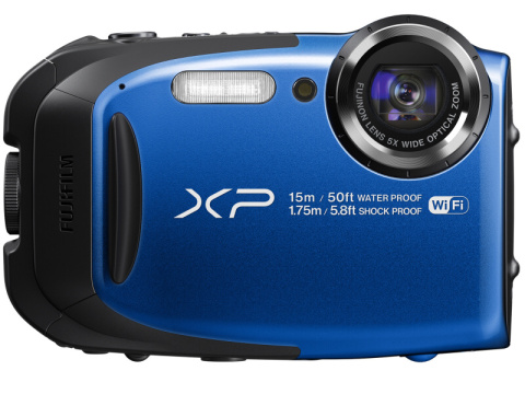 富士フイルム、スマホから操作できるタフネスデジカメ「FinePix XP80