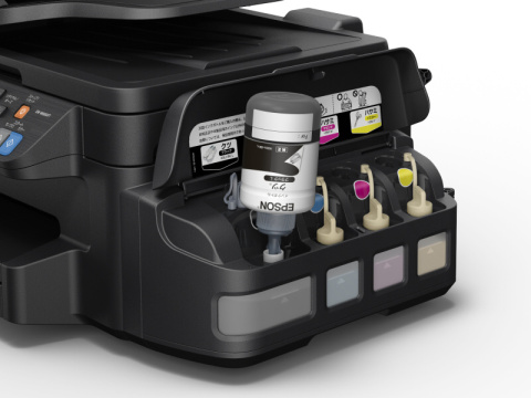 エプソン、カートリッジより低ランニングコストの「エコタンク」搭載