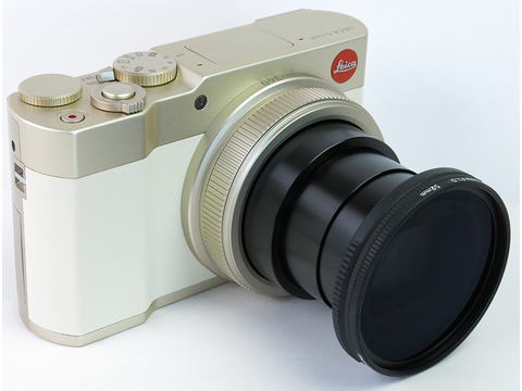 LUMIX TX2」「ライカC-LUX」対応のフィルターアダプターキット