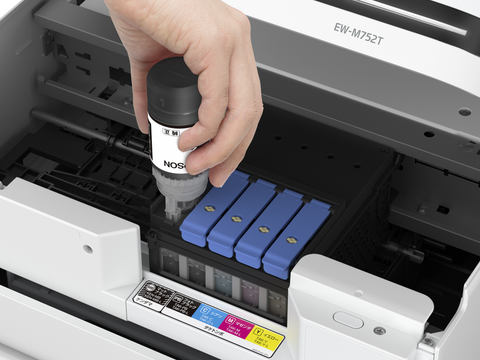 エプソン、エコタンク搭載複合機を一新 オンキャリッジ型インクタンク