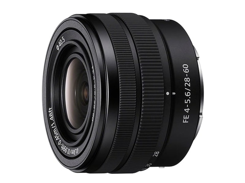 ソニー、沈胴式フルサイズ標準ズーム「FE 28-60mm F4-5.6」を1月29日に