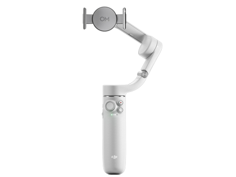 延長ロッドを内蔵した、折り畳み式スマホ用ジンバル「DJI OM 5」。約