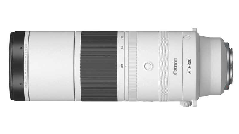 キヤノン、世界初の望遠端800mmズームレンズ「RF200-800mm F6.3-9 IS