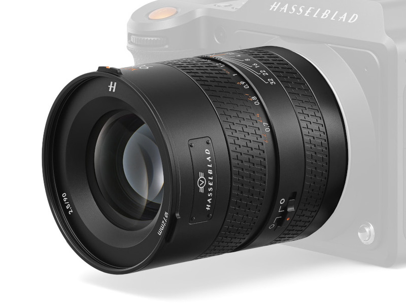 ハッセルブラッド、Xシステム用の中望遠レンズ「XCD 2,5/90V」…従来