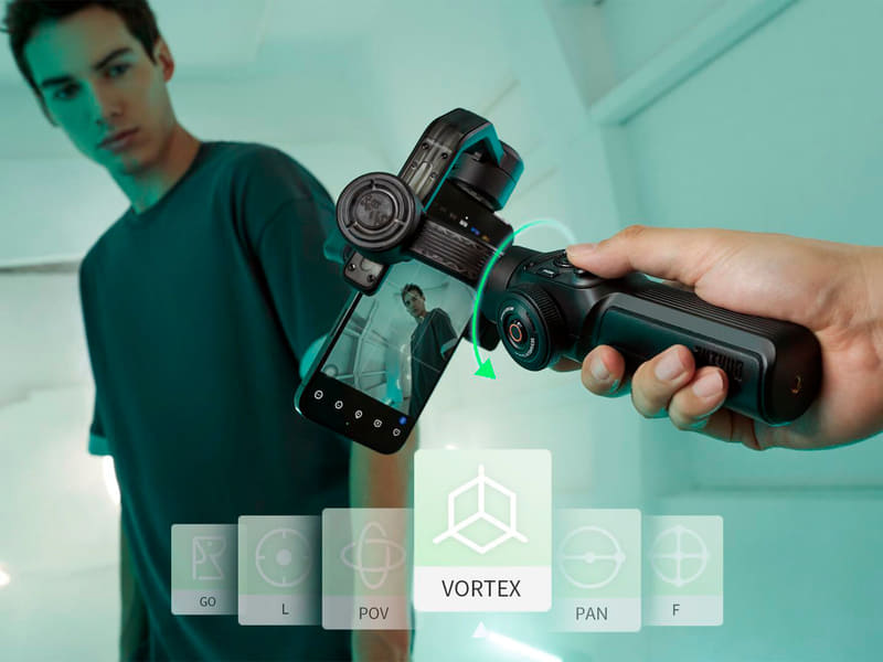 ZHIYUNのスマホ用ジンバルにプロフェッショナルモデル登場。最新AI