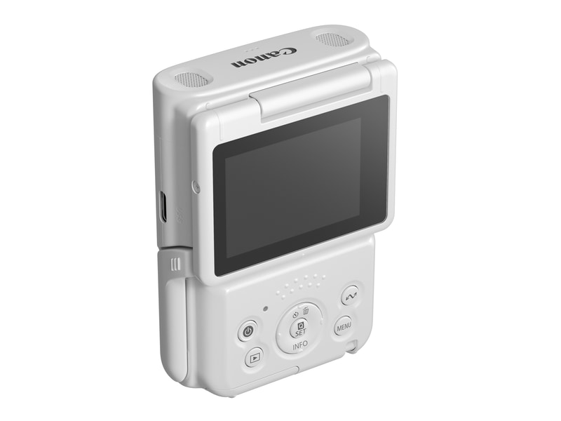 キヤノンのVlogカメラ「PowerShot V10」にホワイトモデルが登場