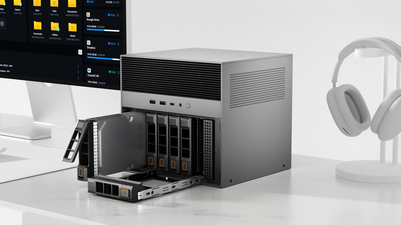 最大164TB対応のNAS「ZimaCube」が日本上陸 - デジカメ Watch