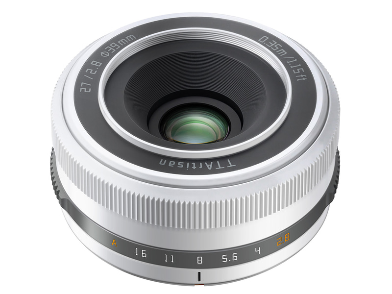 TTArtisan AF 27mm f/2.8」Xマウント用に限定ホワイトカラー