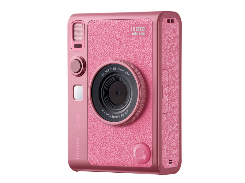 チェキ「instax mini Evo」にピンクの特別カラー - デジカメ Watch
