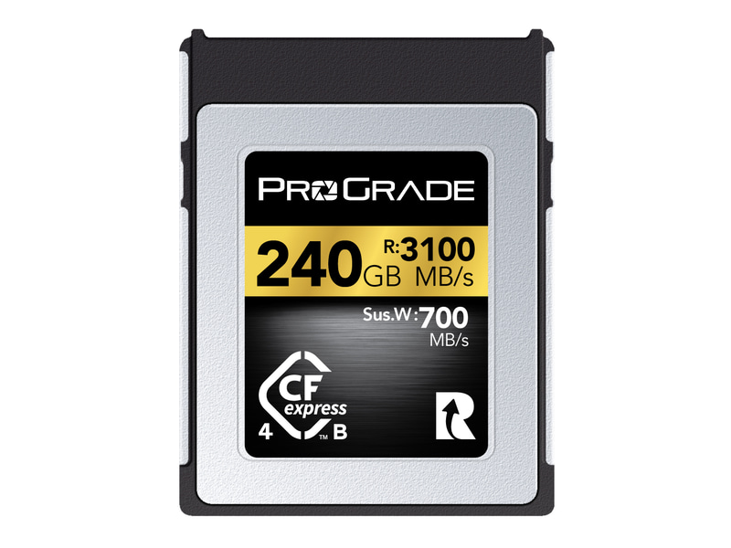 ProGrade Digital 、CFexpress 4.0 Type Bカードに240GBモデルを追加