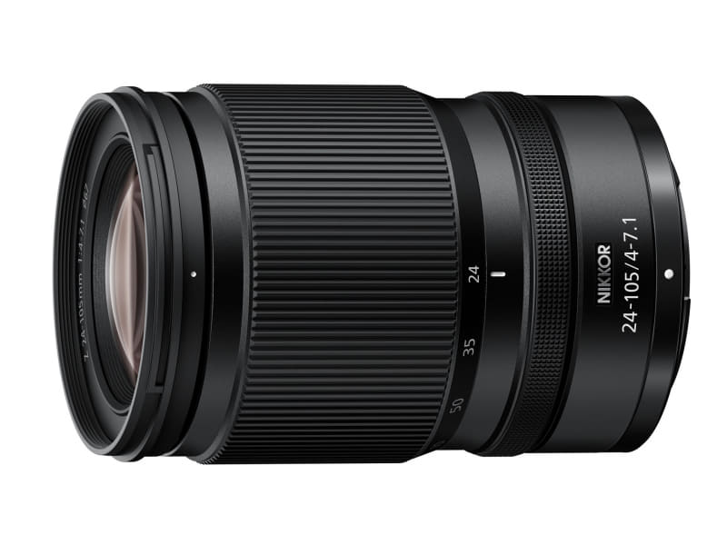 NIKKOR Z 24-105mm f/4-7.1」が国内発表 約350gの標準ズームレンズ
