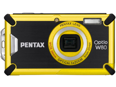 ペンタックス、300台限定の「Optio W80ハニーイエロー」 - デジカメ