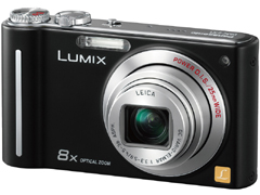 パナソニック、広角25mm対応の薄型8倍ズーム機「LUMIX DMC-ZX1