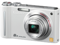 パナソニック、広角25mm対応の薄型8倍ズーム機「LUMIX DMC-ZX1