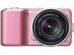 ソニー、NEX-3にカラーバリエーション「ピンク」を追加 - デジカメ