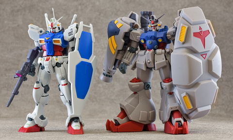 7月20日発売「RX-78GP01 ガンダム試作1号機」と8月発売「RX-78GP02A
