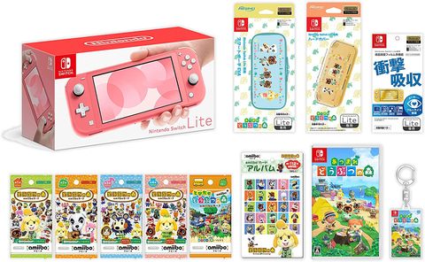 Amazon、「あつまれ どうぶつの森」とSwitch Liteのセット商品がタイム