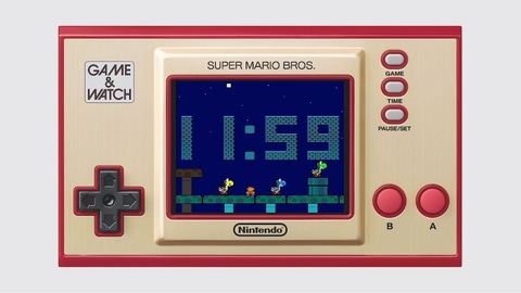 スーパーマリオ」が「GAME&WATCH」に！ 「GAME&WATCH SUPER MARIO BROS