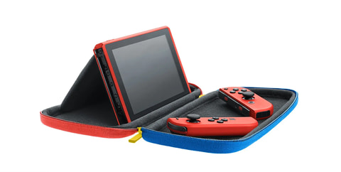 マリオカラーのNintendo Switch「マリオレッド×ブルー セット」本日