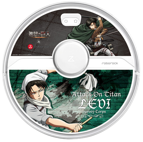 進撃の巨人」リヴァイ兵長の声で動く！ ロボット掃除機「Roborock S6