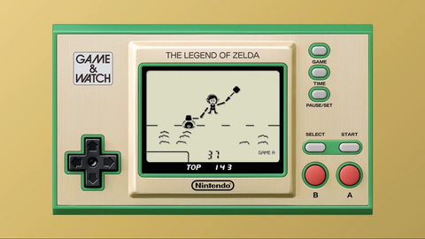 ゲーム＆ウオッチ ゼルダの伝説」11月12日発売決定！ - GAME Watch
