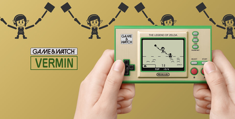 ゲーム＆ウオッチ ゼルダの伝説」収録タイトルはそれぞれ海外版も収録