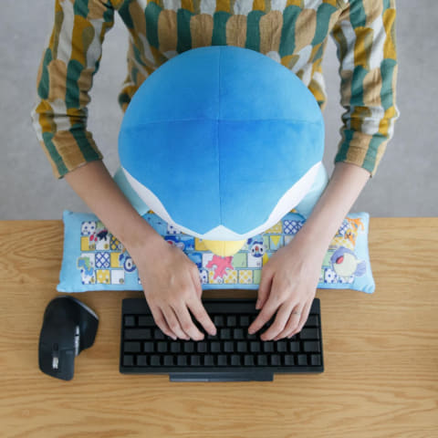 デスクワークの相棒はポッチャマ！ PCクッションシリーズにあの