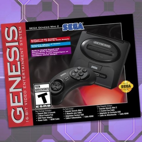 メガドラミニ2」の北米版にあたる「SEGA Genesis Mini 2」が発表