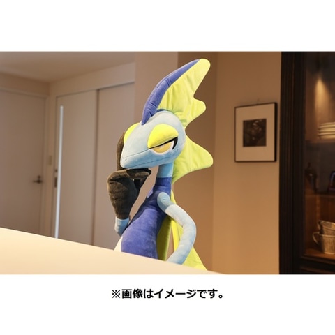 高さ約120cm！ ビッグサイズのインテレオンのぬいぐるみが受注販売開始
