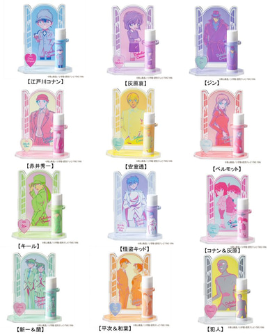 名探偵コナン」×コスメシリーズ「Lovisia」とのコラボ「リップクリーム