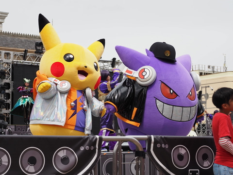 USJ、DJピカチュウとDJゲンガーお披露目！ 「ポケモン・ジャンピン