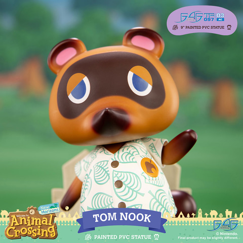 あつ森」よりたぬきちのスタチューが発売決定。7月11日に予約開始