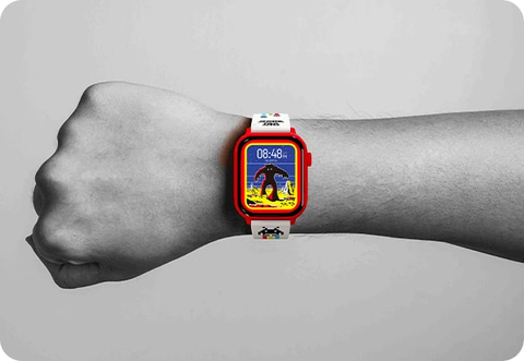 タイトーとコラボした「スペースインベーダー」スマートウォッチが登場