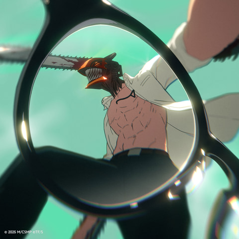 JINSで「チェンソーマン」コラボのアイウェアが9月18日に発売 - GAME Watch