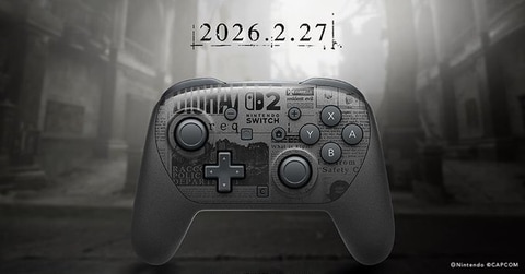 Switch2 Proコントローラーに「バイオハザード レクイエム